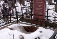 Глубокие ямы образовались на кладбище в Шымкенте