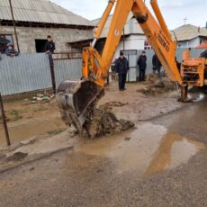Туркестанская область утопает в дождях