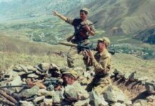 В Шымкенте вспоминают подвиг 7-ой роты на Таджикско-Афганской границе