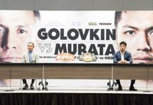 Головкин впервые встретился с Муратой перед боем