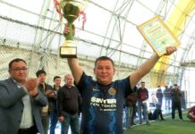 Энергетики Шымкента сыграли в мини-футбол