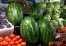 Сколько стоят арбузы и сухофрукты на шымкентских рынках?