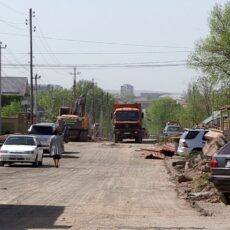 Шымкентцы жалуются на неудобства в ходе строительства дороги