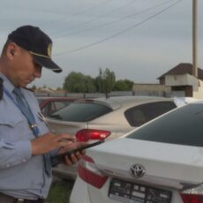 Авто с поддельными номерами и 2млн штрафом задержали в Туркестане