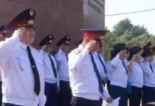 13 молодых сотрудников ДУИС заступили на службу