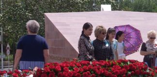 Депутаты партии «Amanat» почтили память ветеранов ВОВ