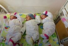 Многодетная мать родила тройню в Шымкенте