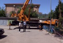 Как восстанавливают поврежденный после взрыва дом