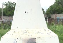 Заброшенный памятник ветеранам ВОВ нашли в Сайрамском районе