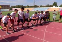 Эстафету олимпийского дня поддержали шымкентские школьники