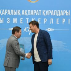 В Шымкенте наградили работников СМИ