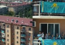 Кентауцы запустили патриотический флешмоб