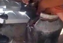 Семилетняя девочка застряла в алюминиевом бидоне в Туркестанской области