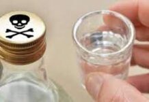 Популярную водку искусно подделывали в Шымкенте