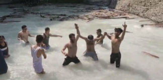 Появилось видео за несколько мгновений до трагедии в каньоне Аксу