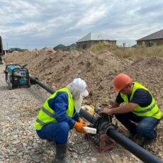 В микрорайонах Шымкента улучшают инфраструктуру