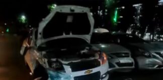 ДТП с участием 4 автомобилей произошло в центре Шымкента