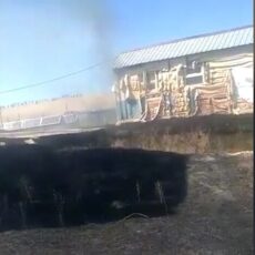 Пенсионерку спас из пожара полицейский в Туркестанской области
