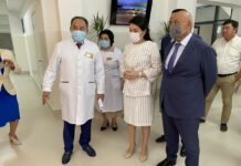 Министр здравоохранения посетила Туркестанскую область