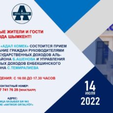 Шымкентцы смогут получить юридическую консультацию по налогам