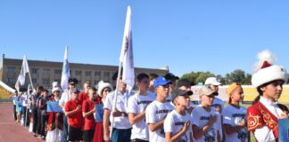 В Шымкенте проходит республиканский чемпионат по пожарно-спасательному спорту