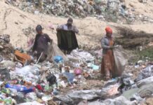 На мусорный полигон жалуются жители Шымкента