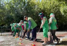 Как наводят чистоту в Шымкенте?