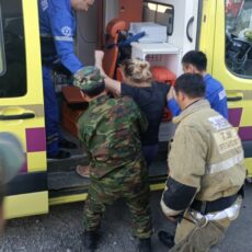 Потерявшую сознание женщину спасли пожарные ДЧС