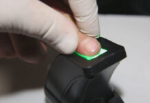 Биометрический терминал установили в службе пробации Шымкента отпечатки пальцев