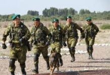 День пограничника отмечают в Казахстане