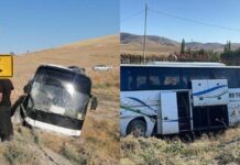 12 человек госпитализированы в результате ДТП в Туркестанской области