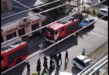 Квартал в центре Шымкента оцепили