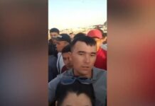 Снова ажиотаж: люди ночуют у спецЦОНа Шымкента