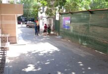 Шымкентцы выступили против строительства ТРЦ на месте старого сквера