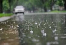 Проливной дождь и сильный ветер с похолоданием ожидаются в Шымкенте дождь