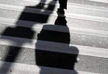 Ребенка сбили на пешеходном переходе в Шымкенте