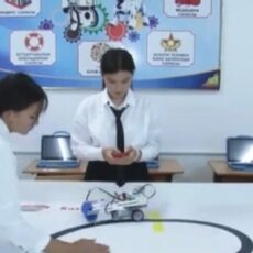 Аналог робота-пылесоса изобрели школьники в Туркестанской области