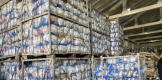 10 тонн гуманитарной помощи выезжает из Шымкента в Костанайскую область