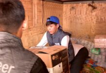 Шымкенсткие студенты собрали 5 тонн гумпомощи для пострадавших в Костанайской области