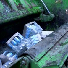 12 тысяч бутылок контрафактной водки уничтожили в Шымкенте