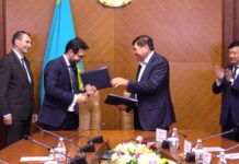 В акимате Шымкента подписан шестой договор между ЕБРР и ТОО «Водные ресурсы-Маркетинг»
