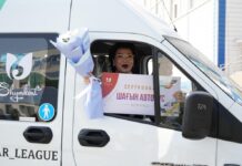 Победители Молодежной лиги Шымкента выиграли микроавтобус