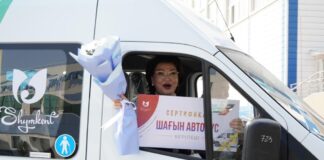 Победители Молодежной лиги Шымкента выиграли микроавтобус