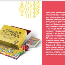 В Шымкенте презентовали первую настольную игру «ShymShyk»