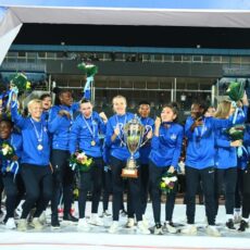 Шымкентские футболистки стали 11-кратными чемпионками РК