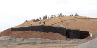 Водоочистительное сооружение строится в Толебийском районе