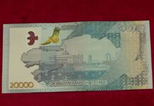 Новая банкнота номиналом 20 000 тенге появилась в Казахстане