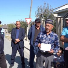Жители мкр Казыгурт недовольны проведением водопровода для соседнего микрорайона