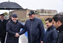 В Шымкенте завершили строительство подвесного моста