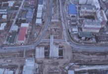 На каком этапе находится строительство развязки Аргынбекова-Байдибек би